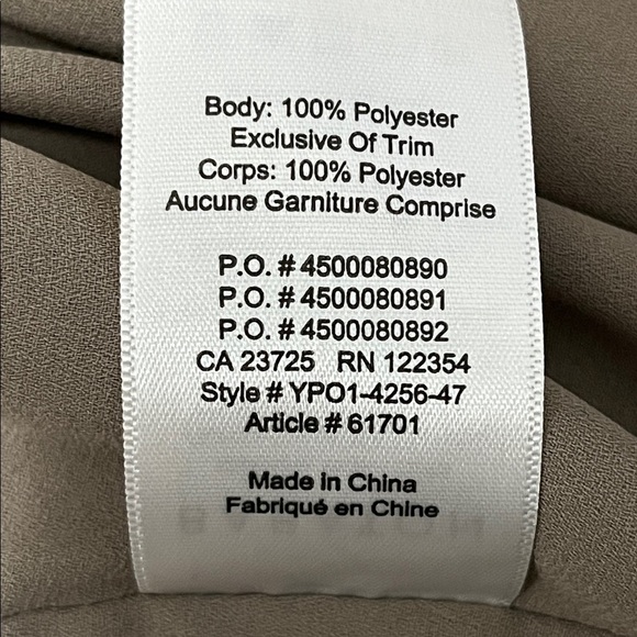 Babaton Gilroy Full Zip Bomber Jacket Taupe - Picture 12 of 12